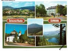 ŠUMAVA ŽELEZNÁ RUDA BELVEDER KOSTEL ČERNÉ JEZERO ***14012MB