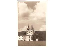 ZAŠOVÁ + KOSTEL / VALAŠSKÉ MEZIŘÍČÍ /rok1950?*fb1082