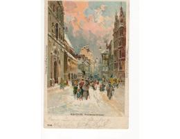 München Neuhauserstrasse r.1899 ,prošlá,T/710