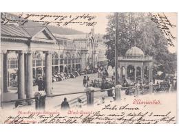 MARIÁNSKÉ LÁZNĚ  KŘÍŽOVÝ PRAMEN cca r.1900 POY °54002O