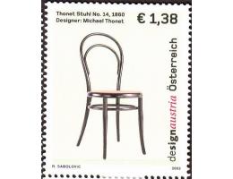 Rakousko 2002 Židle Thonet, Michel č.2386 **