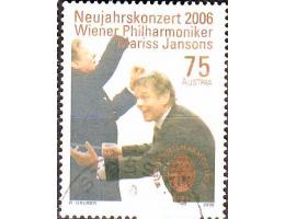 Rakousko 2006 Mariss Jansons, lotyšský dirigent, Vídeňští f