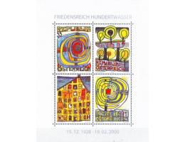 Rakousko 2008 Friedenreich Hundertwasser, Michel č.Bl.47 **