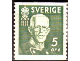 Švédsko 1938 Král Gustav V., Michel č.250A *N