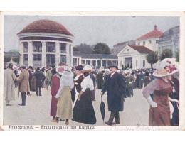 FRANTIŠKOVY LÁZNĚ  PRAMENY PROMENÁDA cca r.1918  °54006Z