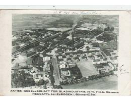 ELBOGEN= ÚSTÍ NAD LABEM=TOVÁRNA Z LETADLA /rok1931/*UF3875