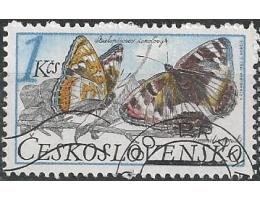 ČS o Pof.2785 Fauna - motýli - bělopásovec
