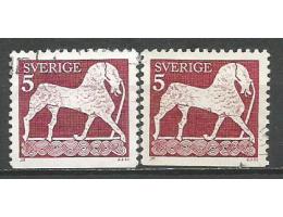 Švédsko Mi.799Du kůň 0,10€ a3-10-6 1ks