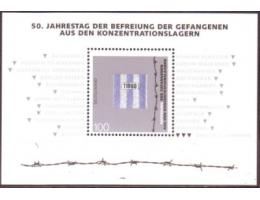 BRD 1995 Osvobození koncentračních táborů, Michel č.Bl.32 **