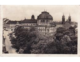PLZEŇ + VPRAVO NAHOŘE SYNAGOGA  =rok1946?*A5844