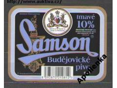 Budějovické pivo - Samson - 10% tmavé