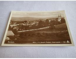 ŽAMBERK -  město silnice vydal Fr. Návesník Žamberk - 1926