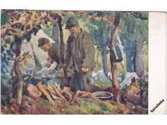PAMATNÍK ODBOJE=LEGIE+KUCHYNĚ=mal.BARTOŠ /rok1918*AA7695