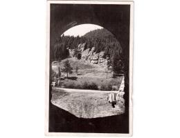 ČERTOVY SKÁLY U VAL. KLOBOUK NAKL.  K. BARÁNEK GRAFO Č.720V