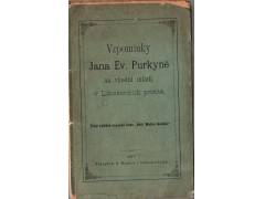 Vzpomínky JE Purkyně na vlastní mládí v Libochovicích 1887