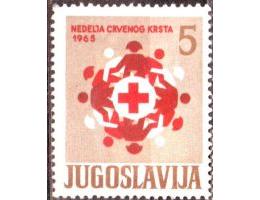 Jugoslávie, 1965 Červený kříž, Michel č.dobročinná 31 **