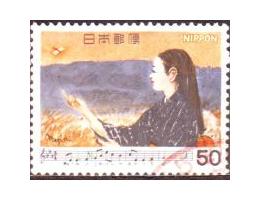 Japonsko 1980 Japonské písně, Michel č.1439 raz.