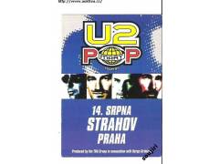 U 2 hudební skupina Reklamní pohlednice 1997