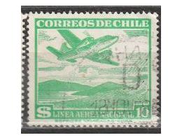 Chile 1941 Letadlo nad krajinou, Michel č.284 raz.