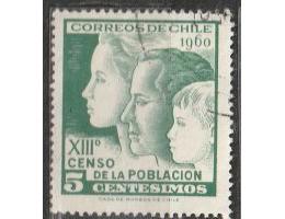 Chile 1960 Sčítání lidu, Michel č.586 raz.