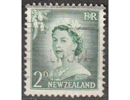 Nový Zéland 1955 Královna Alžběta II., Michel č.356 raz.