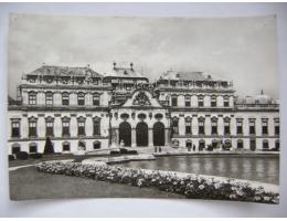 Wien Vídeň - Schloss Belvedere - zámek 60. léta