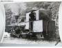 Fotografie černobílá parní úzkorozch. lokomotivy *4151