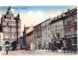 Budvar České Budějovice - tramvaje, povozy, Ringplatz