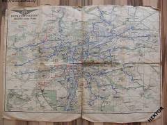 Mapa Dopravního podniku hlavního města Prahy -z 30.let *236
