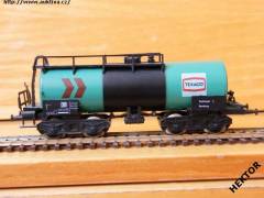 Model 4osé cisterny, DB, TEXACO, zelený/černý/zelený *41