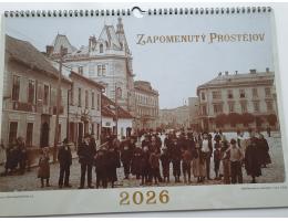 Nástěnný kalendář 2026 - Zapomenutý PROSTĚJOV , velikost A3