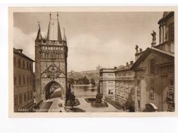 Praha,Mostecká věž,neprošlá,E/184