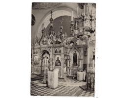 Mariánské Lázně ruský pravoslavný chrám  ikonostás ***8221a