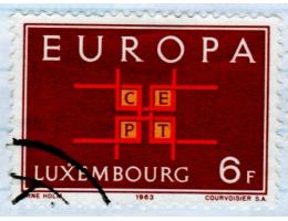 Lucembursko o Mi.0681 EUROPA 1963