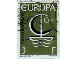 Lucembursko o Mi.0733 EUROPA 1966