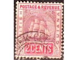 Britská Guyana 1900 Plachetnice, Michel č.106 raz.