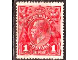 Austrálie 1914 Král Jiří V., Michel č.30 X A I raz.