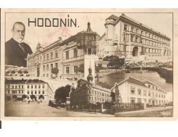 HODONÍN / VZADU ČERVENÉ PŘÍL.RAZÍTKO=RODIŠTĚ / r.1930?*A789