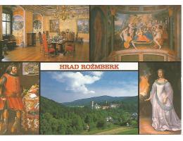 Rožmberk, hrad w-1.224°°