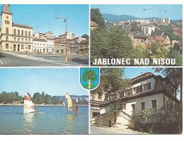 Jablonec nad Nisou, erb znak windsurfing Zlatý lev w-1.393°°