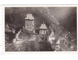 KARLŠTEJN=Z LETADLA č41 VZADU=KČST=rok1925*a-3642