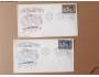 United Nations - Universal Postal Union - 2 obálky 1954