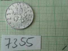 50 hal. 1952 - mince Československo