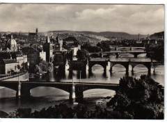 Praha - mosty na Vltavě °0689