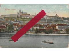 PRAHA - Malá strana - Hradčany - lakovaná 1908