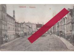 TŘEBOŇ - Náměstí - odeslána 1909