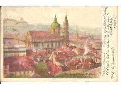 PRAHA /mal.ENGELMULLER  /DLOUHÁ  ADRESA /r.1899?*a192