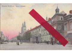 HRADEC KRÁLOVÉ - Velké náměstí 1917