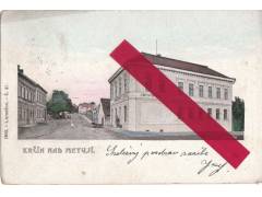 Krčín nad Metují - 1903 - dlouhá adresa