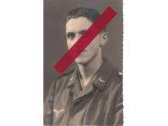 Německý voják - velký portrét  - II.světová válka - originál